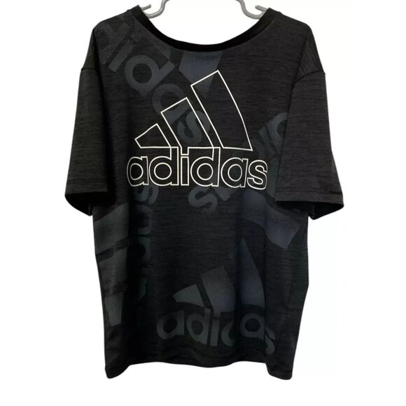 adidas Other - Adidas AeroReady Boys Graphic T-Shirt Size Small (8) Black/Gray Lightweight